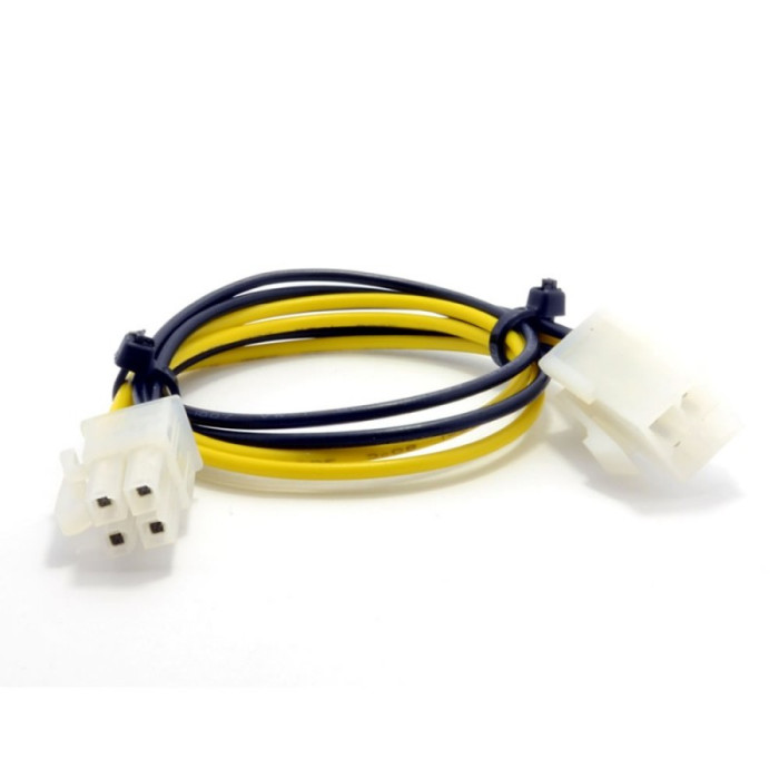 4 pin ATX Male to Female Motherboard Extension Cable 30cm 4 pin ATX Male to Female Motherboard Extension Cable 30cm