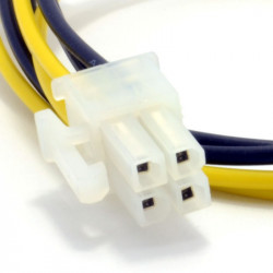 4 pin ATX Male to Female Motherboard Extension Cable 30cm 4 pin ATX Male to Female Motherboard Extension Cable 30cm