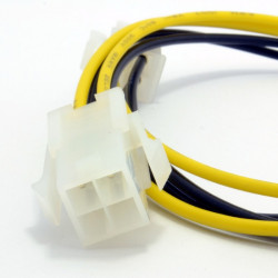 4 pin ATX Male to Female Motherboard Extension Cable 30cm 4 pin ATX Male to Female Motherboard Extension Cable 30cm
