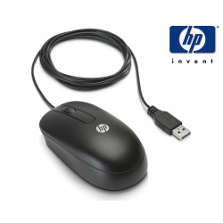 Brand New HP Wired Optical Mouse USB (672652-001) 3 Button Black Brand New HP Wired Optical Mouse USB (672652-001) 3 Button Black
