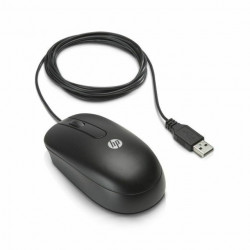 Brand New HP Wired Optical Mouse USB (672652-001) 3 Button Black Brand New HP Wired Optical Mouse USB (672652-001) 3 Button Black