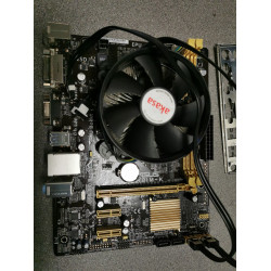 Asus H81M-K Motherboard, IO Shield and Intel i3 4130 CPU @ 3.4gHz Asus H81M-K Motherboard, IO Shield and Intel i3 4130 CPU @ 3.4gHz