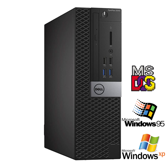 Dell 5040 SSD - Windows XP Retro Gaming PC – Includes MS-DOS 6.22 & Windows 95 (86Box Pentium 90) Dell 5040 SSD - Windows XP Retro Gaming PC – Includes MS-DOS 6.22 & Windows 95 (86Box Pentium 90)