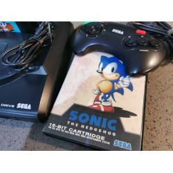 Sega Megadrive with Controller & Sonic the Hedgehog 1 & 2 Carts Sega Megadrive with Controller & Sonic the Hedgehog 1 & 2 Carts