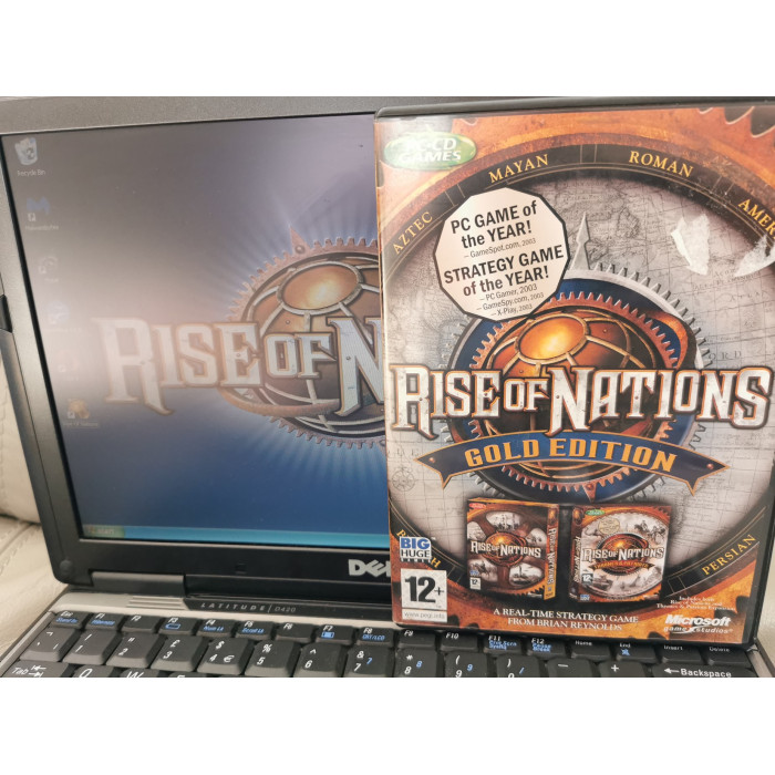 Dell D-Series Mini (Retro XP Gaming) Laptop - Rise Of Nations Gold Edition Dell D-Series Mini (Retro XP Gaming) Laptop - Rise Of Nations Gold Edition