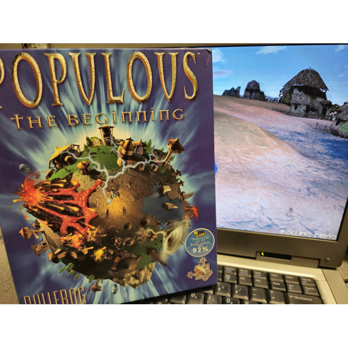 Dell D Series Retro Gaming Windows 98 SE Laptop Populous Big Box Edition - C12830-98 Dell D Series Retro Gaming Windows 98 SE Laptop Populous Big Box Edition - C12830-98
