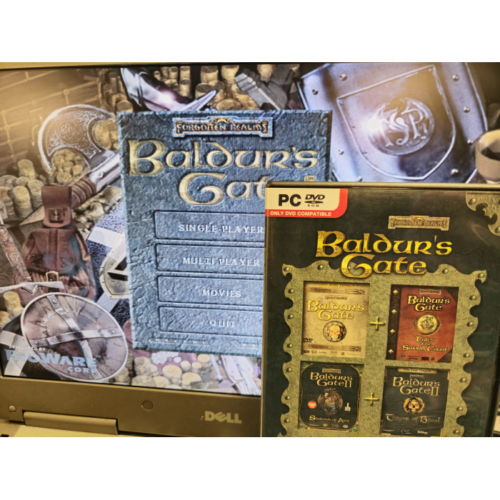 Dell D Series Retro Gaming Windows 98 SE Laptop Baldur's Gate Boxset Edition - C12830-98 Dell D Series Retro Gaming Windows 98 SE Laptop Baldur's Gate Boxset Edition - C12830-98